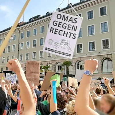 Globaler Klimastreik - Omas Gegen rechts - München - Fridays For Future - 23.9.2022