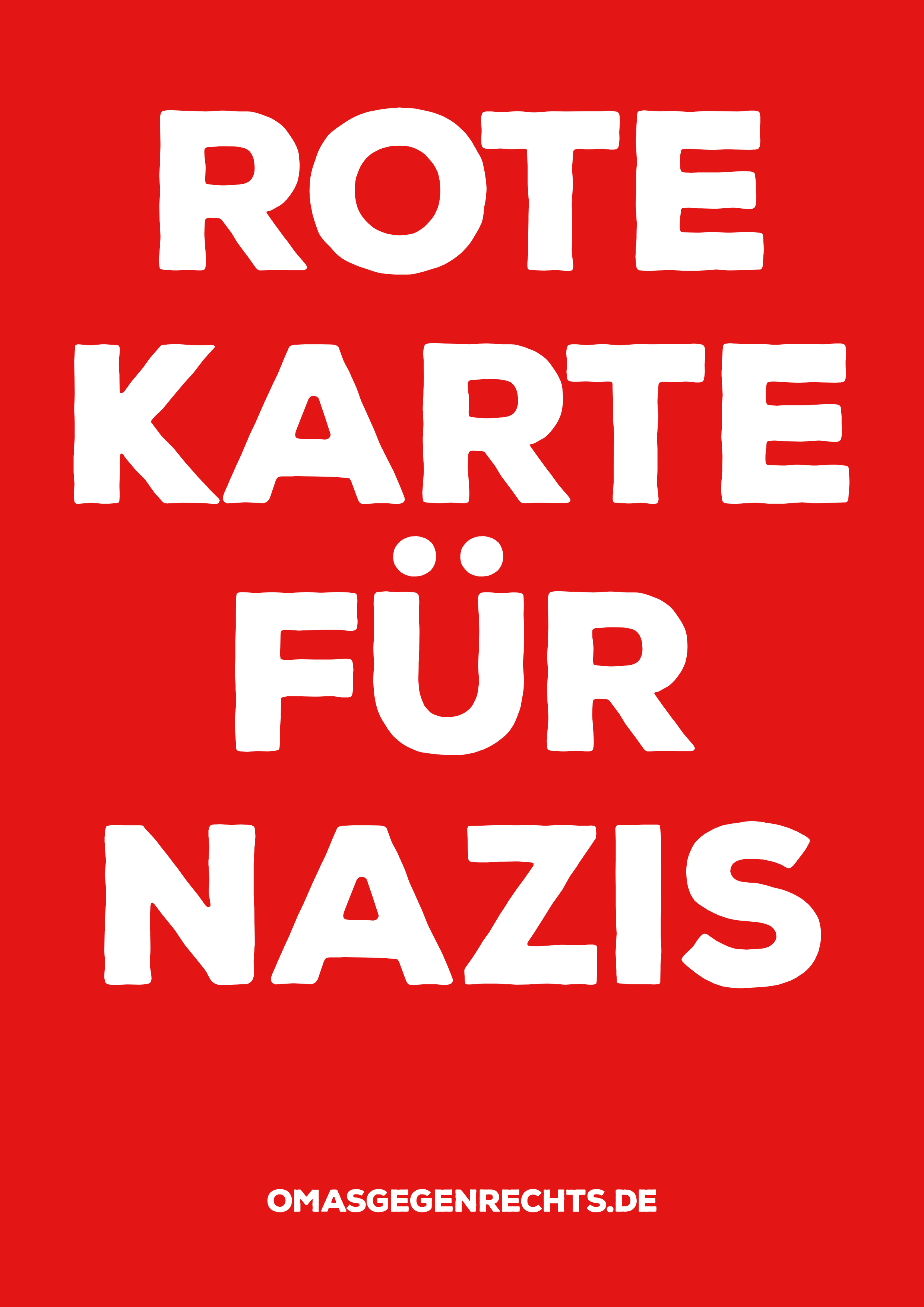 Rote Karte für Nazis