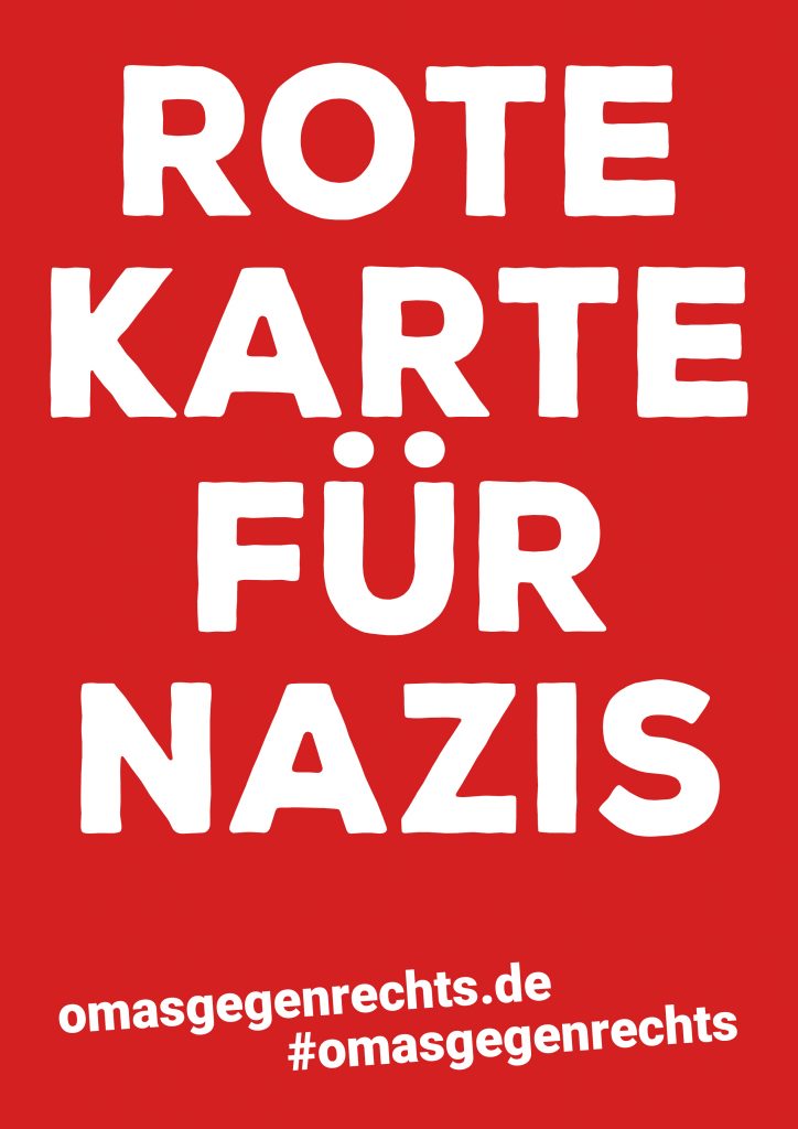 Rote Karte für Nazis - omasgegenrechts